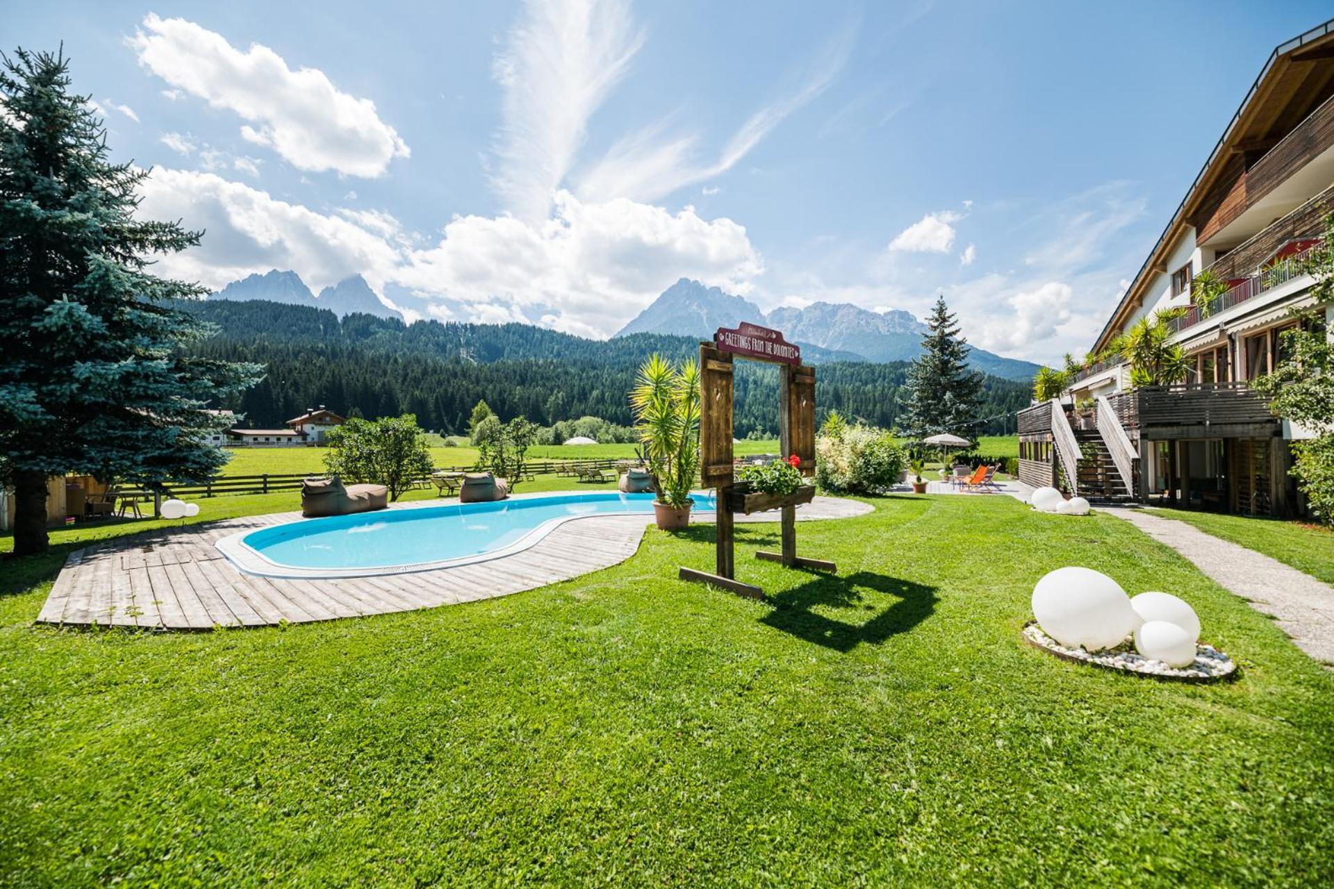 Helmhotel San Candido Bagian luar foto